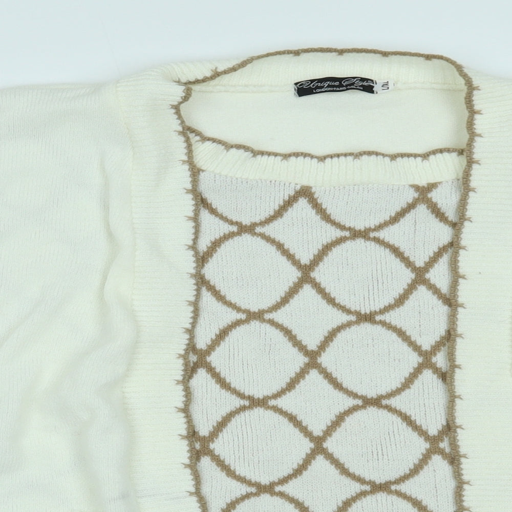 unique style Womens Ivory   Cardigan Jumper Size L