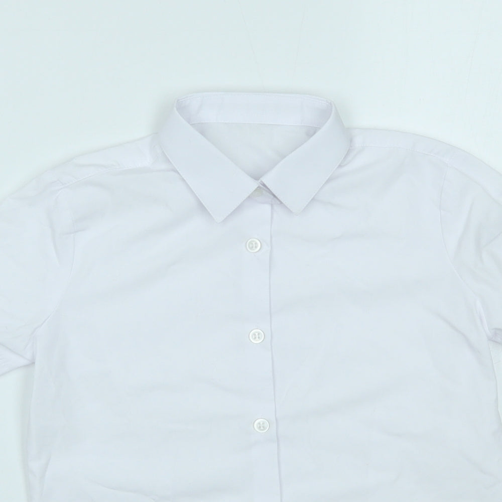 George Boys White    Polo Size 7-8 Years