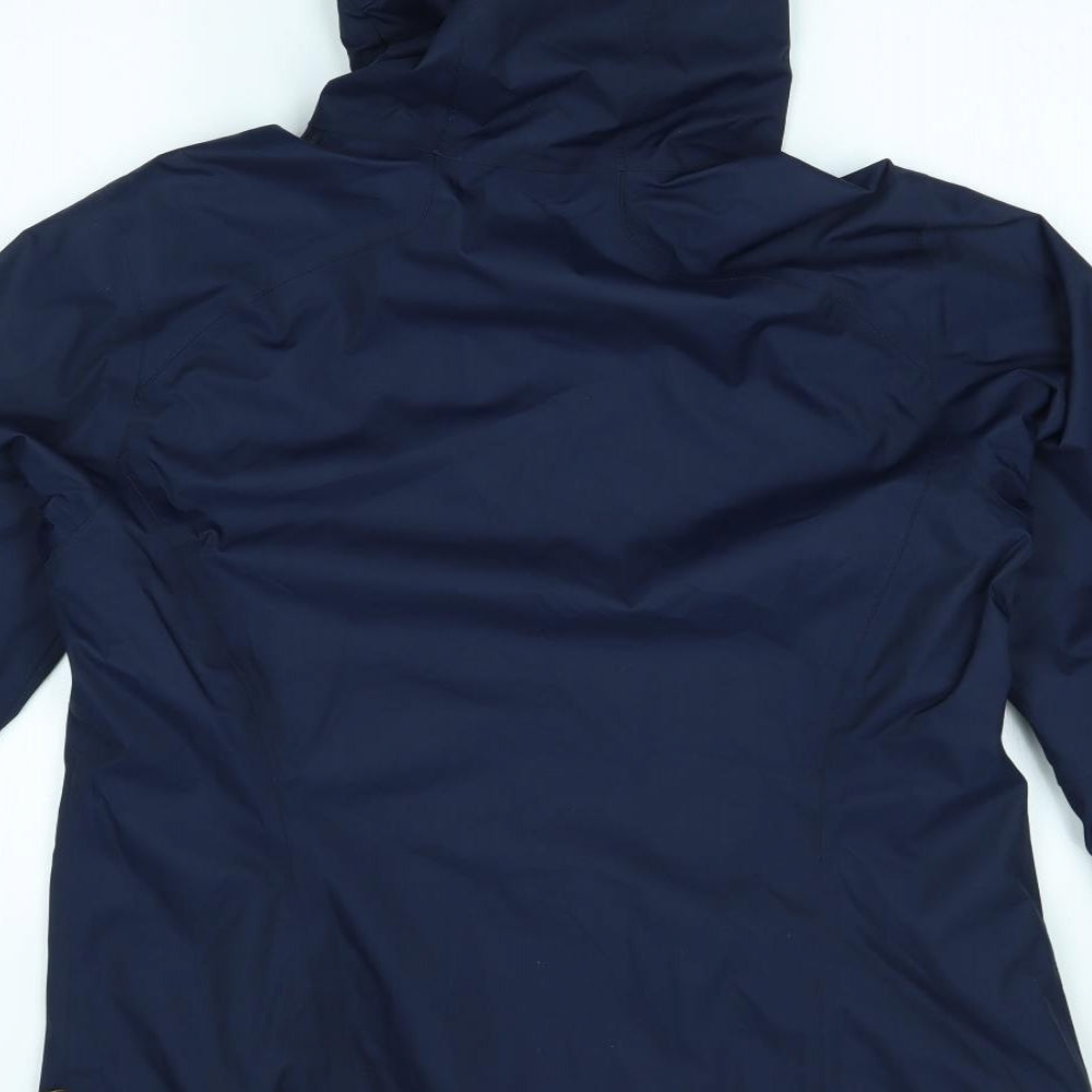 Jack Wolfskin Womens Blue   Parka Coat Size 14