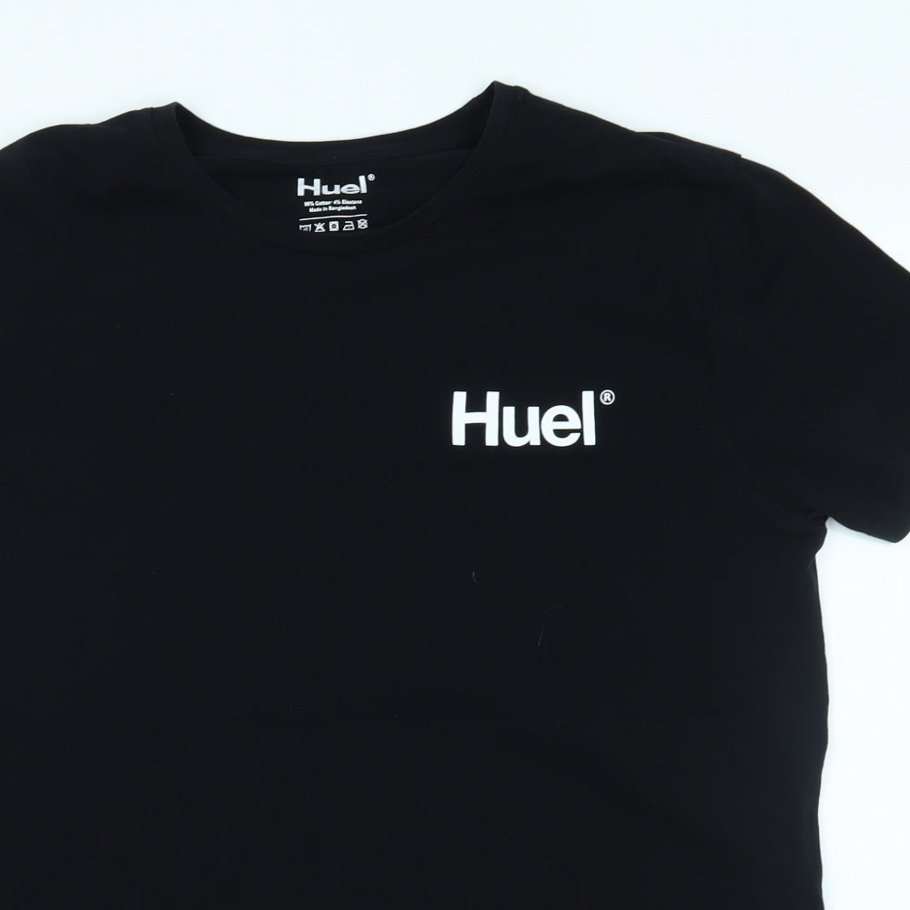 Huel Mens Black    T-Shirt Size XL