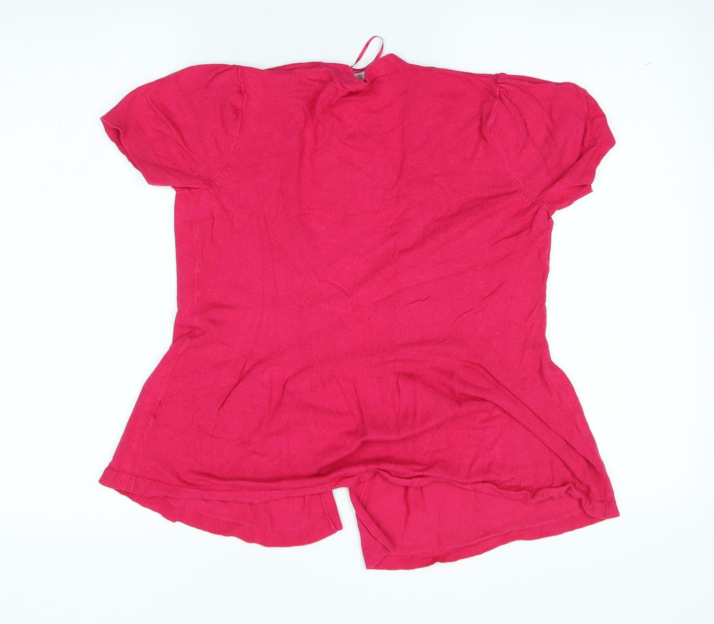 TU Womens Pink   Cardigan Jumper Size 10