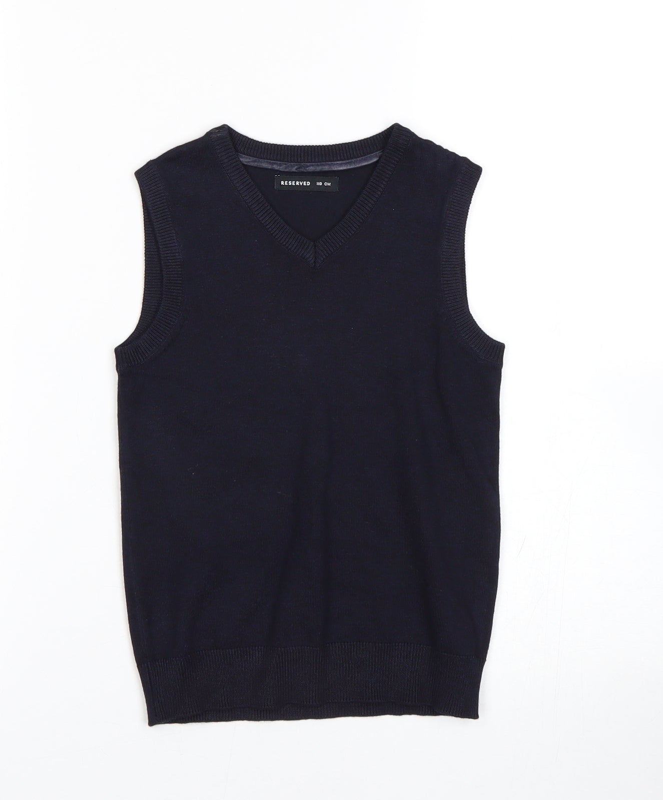 RESERVED Boys Blue   Vest Jumper Size 5-6 Years