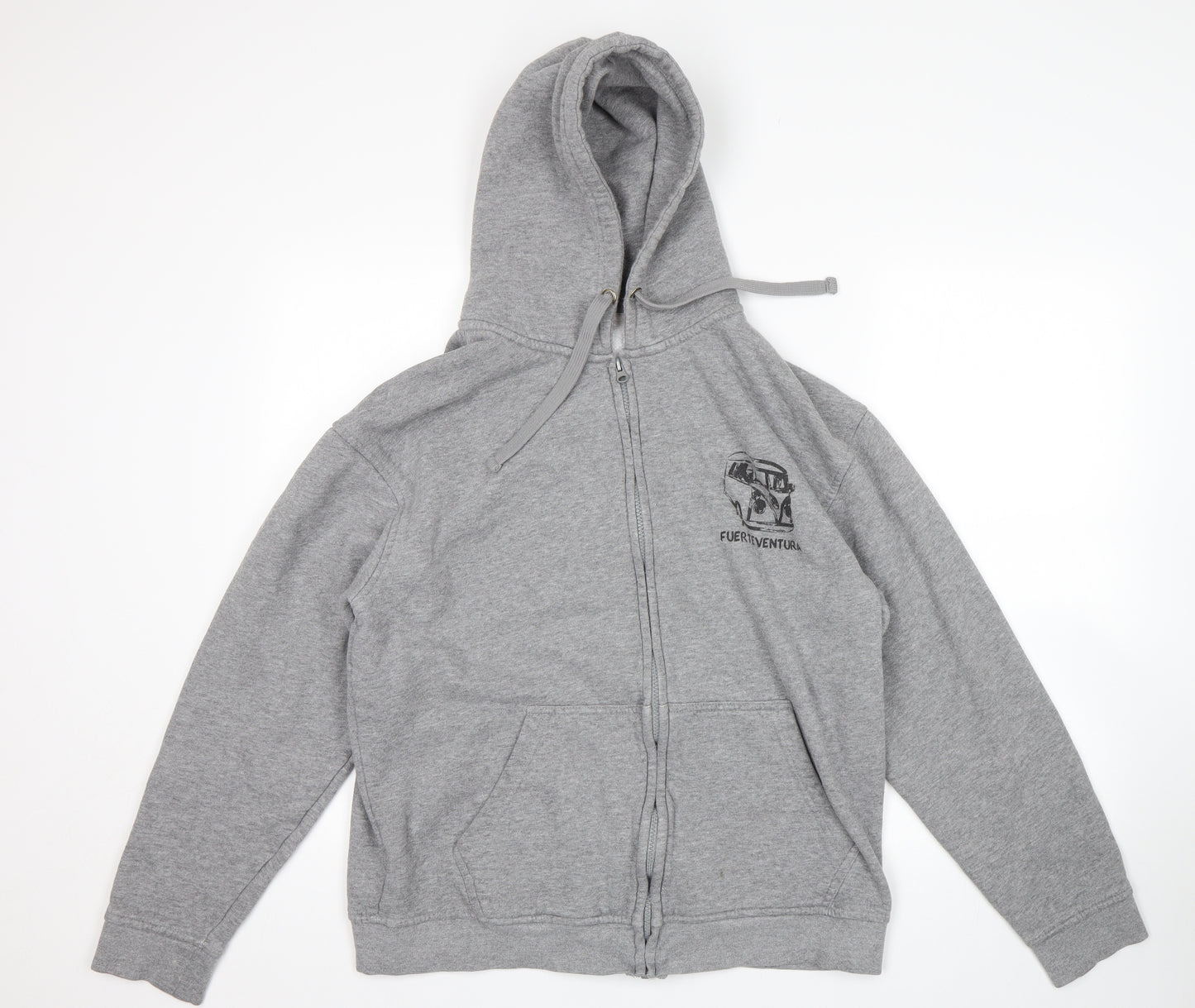 Safon Womens Grey   Full Zip Hoodie Size 2XL