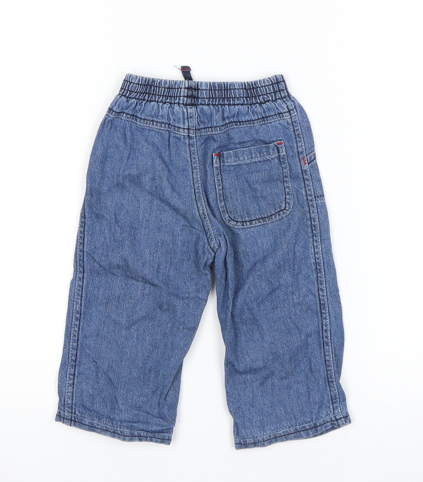 George Boys Blue   Capri Jeans Size 6-9 Months