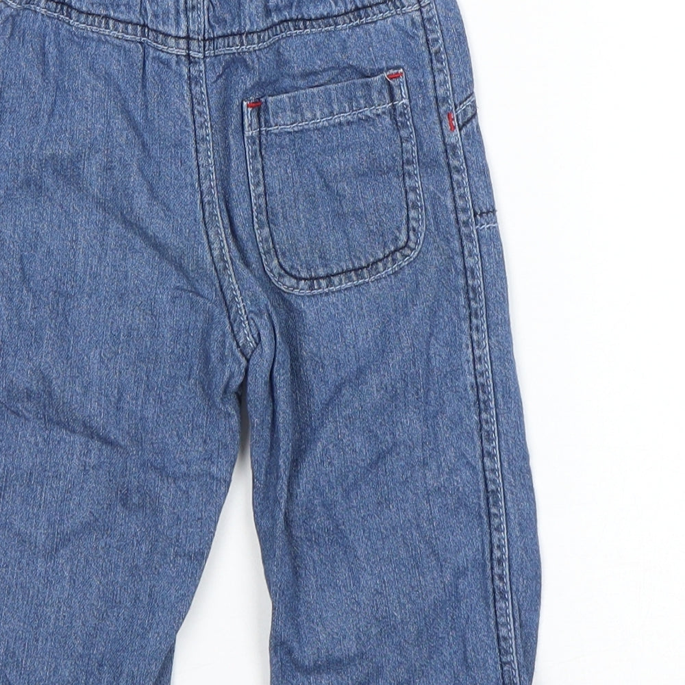 George Boys Blue   Capri Jeans Size 6-9 Months