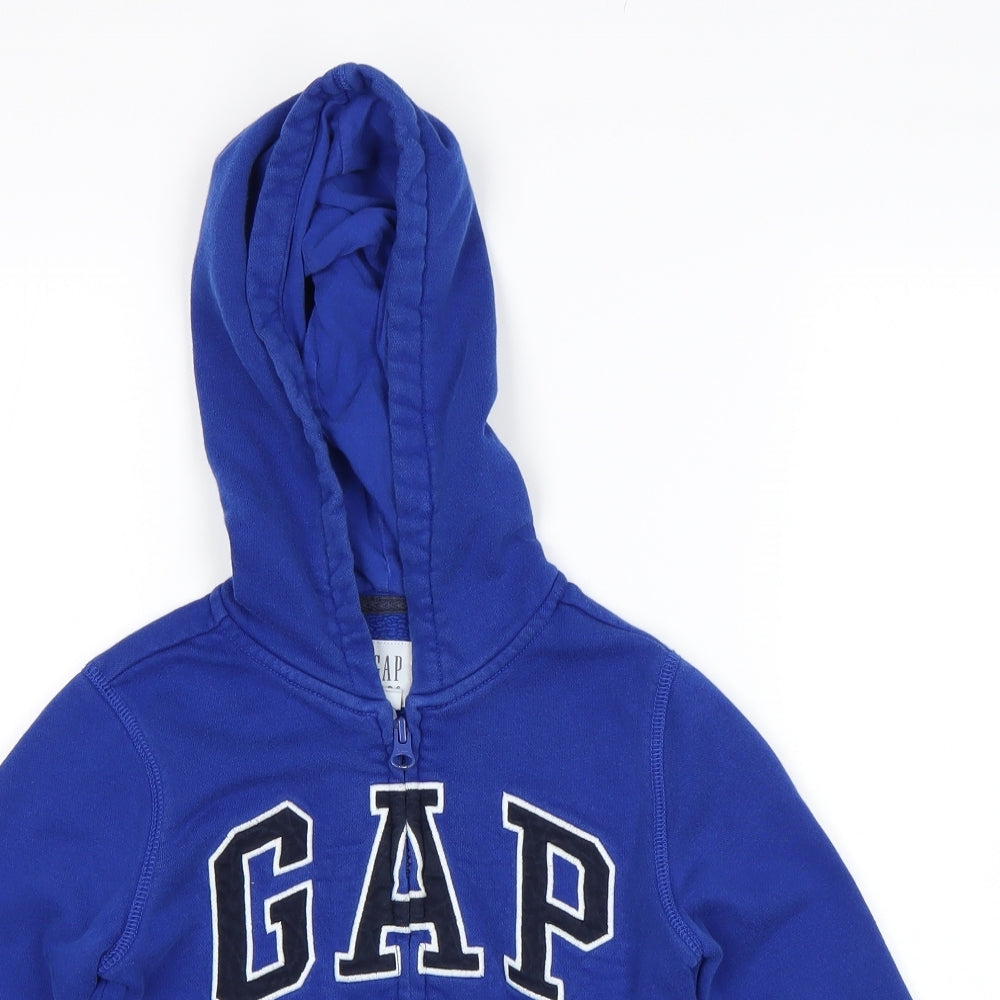 Gap Boys Blue   Full Zip Hoodie Size 4-5 Years