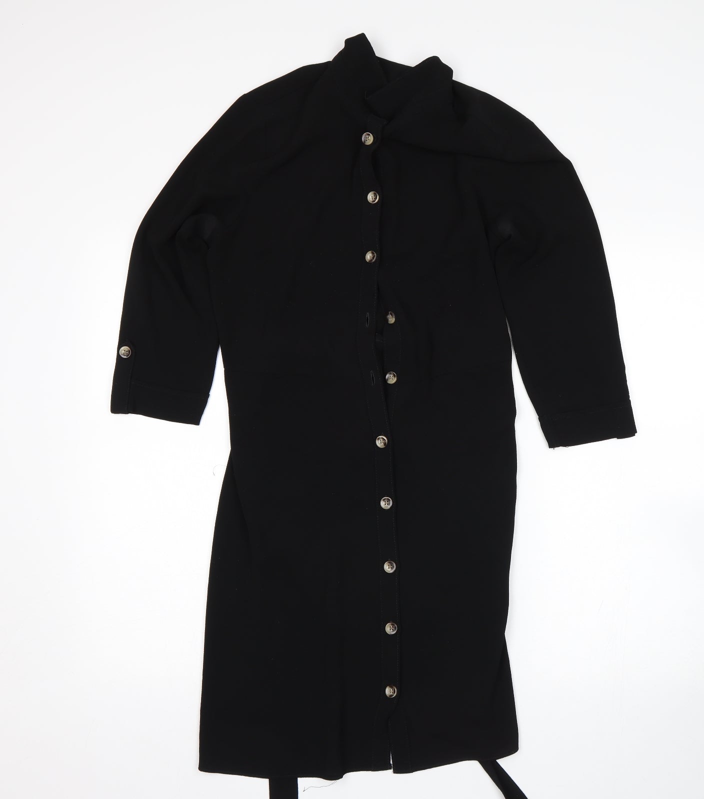 Matalan Womens Black   Shirt Dress  Size 10