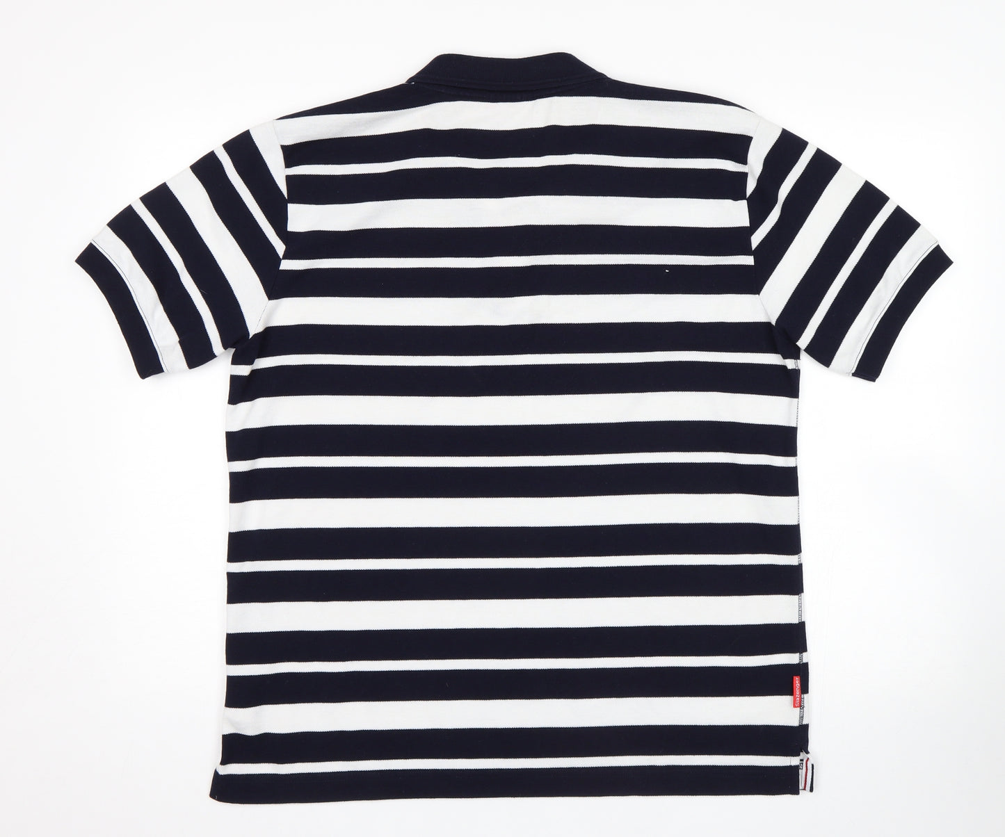Slazanger Mens Multicoloured Striped   Polo Size L
