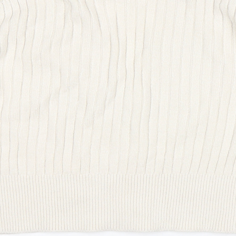 F&F Womens Beige   Cardigan Jumper Size 10