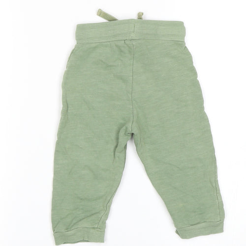 Matalan Baby Green   Sweatpants Trousers Size 9 Months