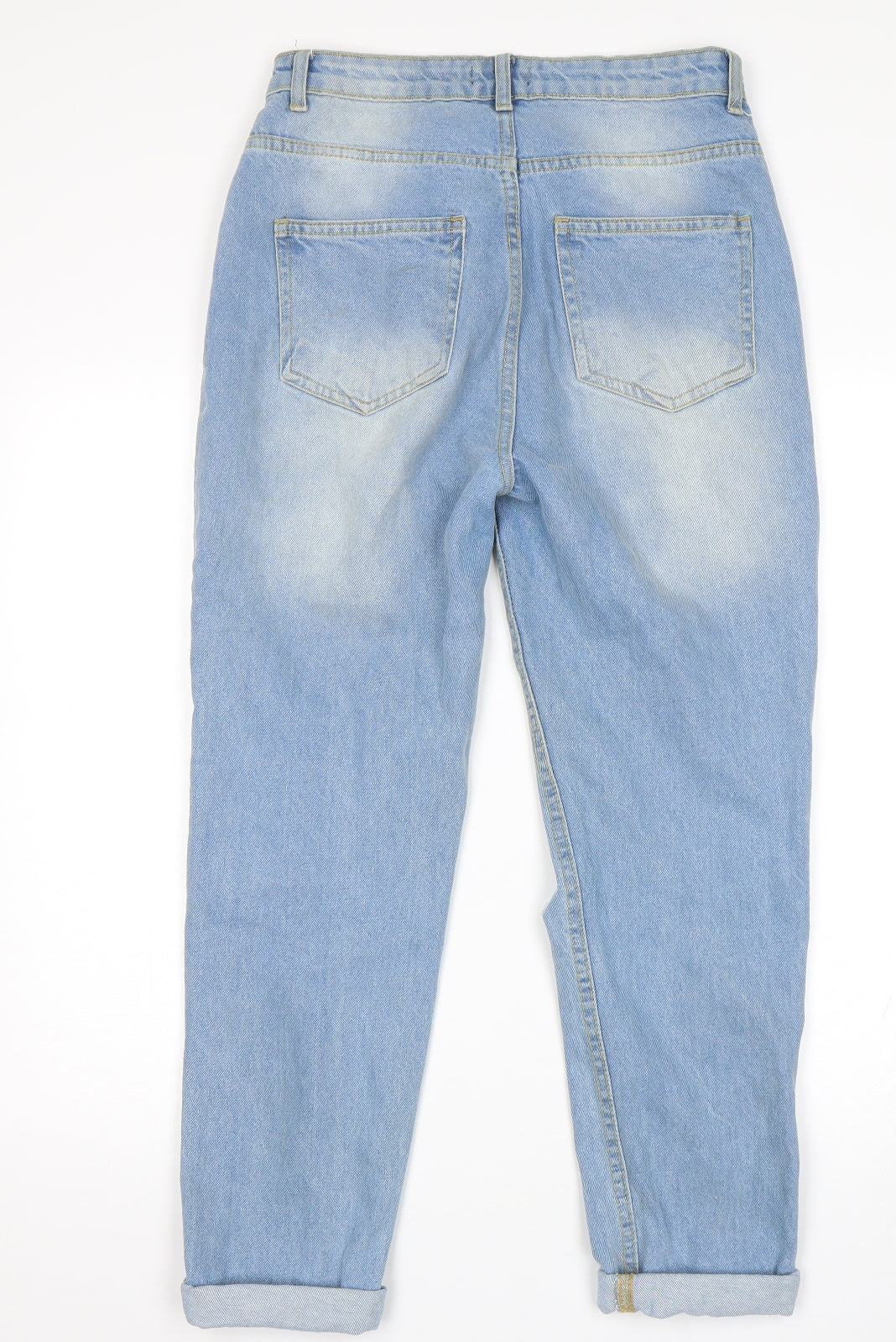 I SAW IT FIRST Womens Blue   Mom Jeans Size 8 L25 in