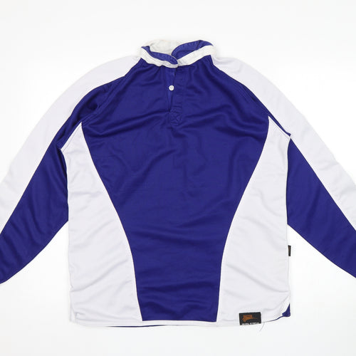 Falcon Mens Blue    Polo Size L