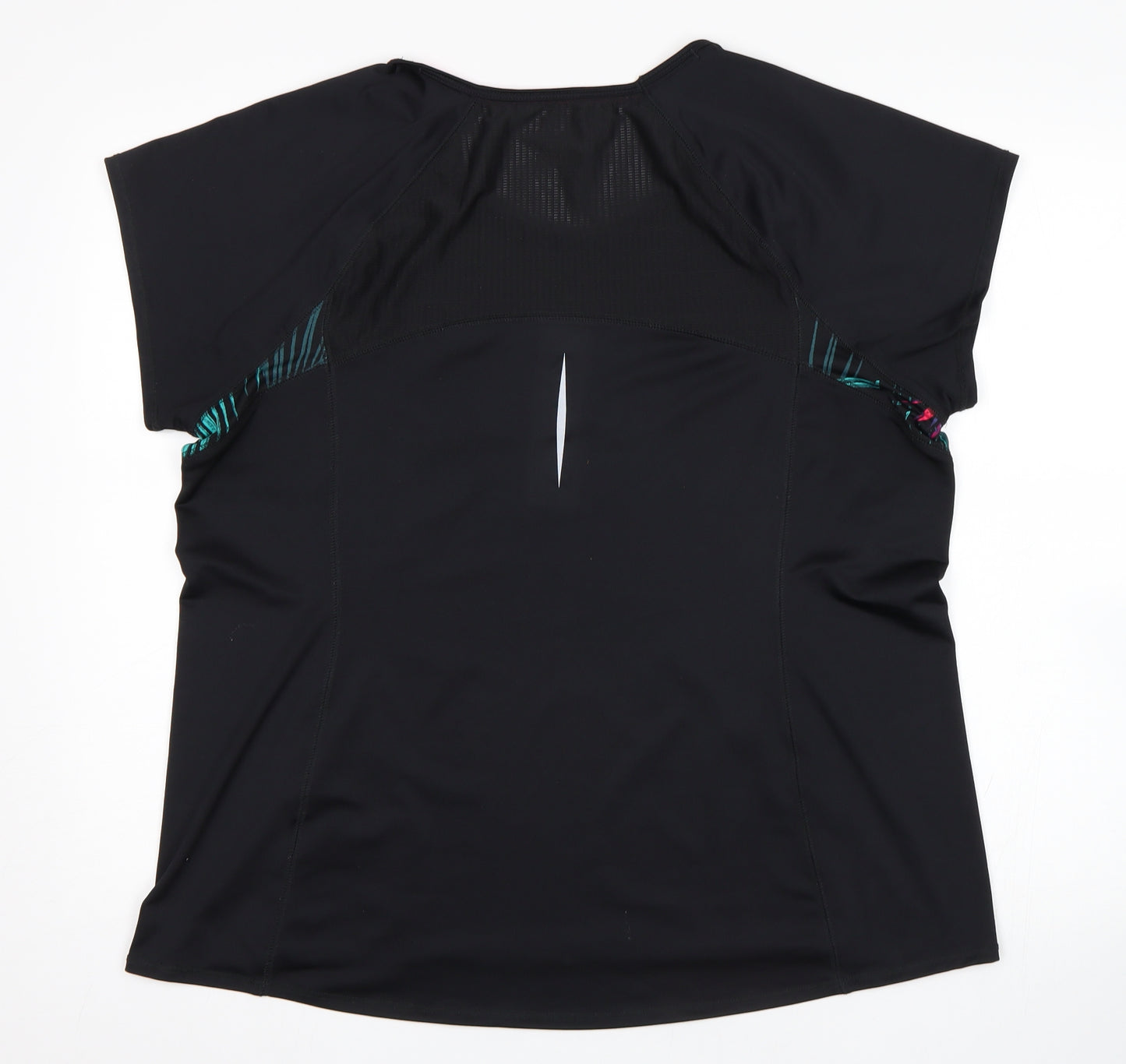 M&S Womens Black   Basic T-Shirt Size 22