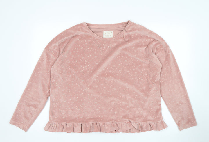 F&F Womens Pink   Top Pyjama Top Size 12