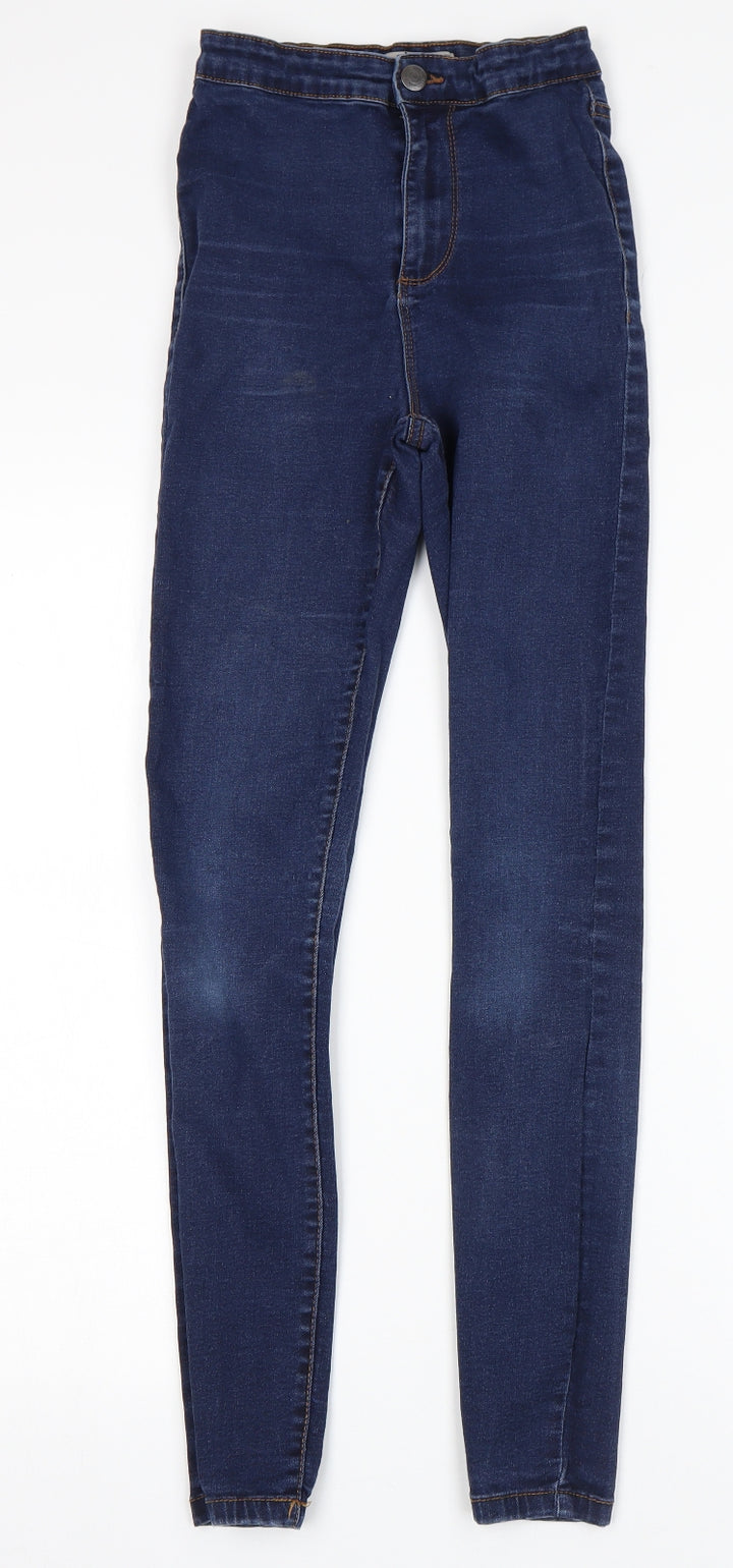 Denim co Womens Blue Skinny Jeans Size 8 L28 in