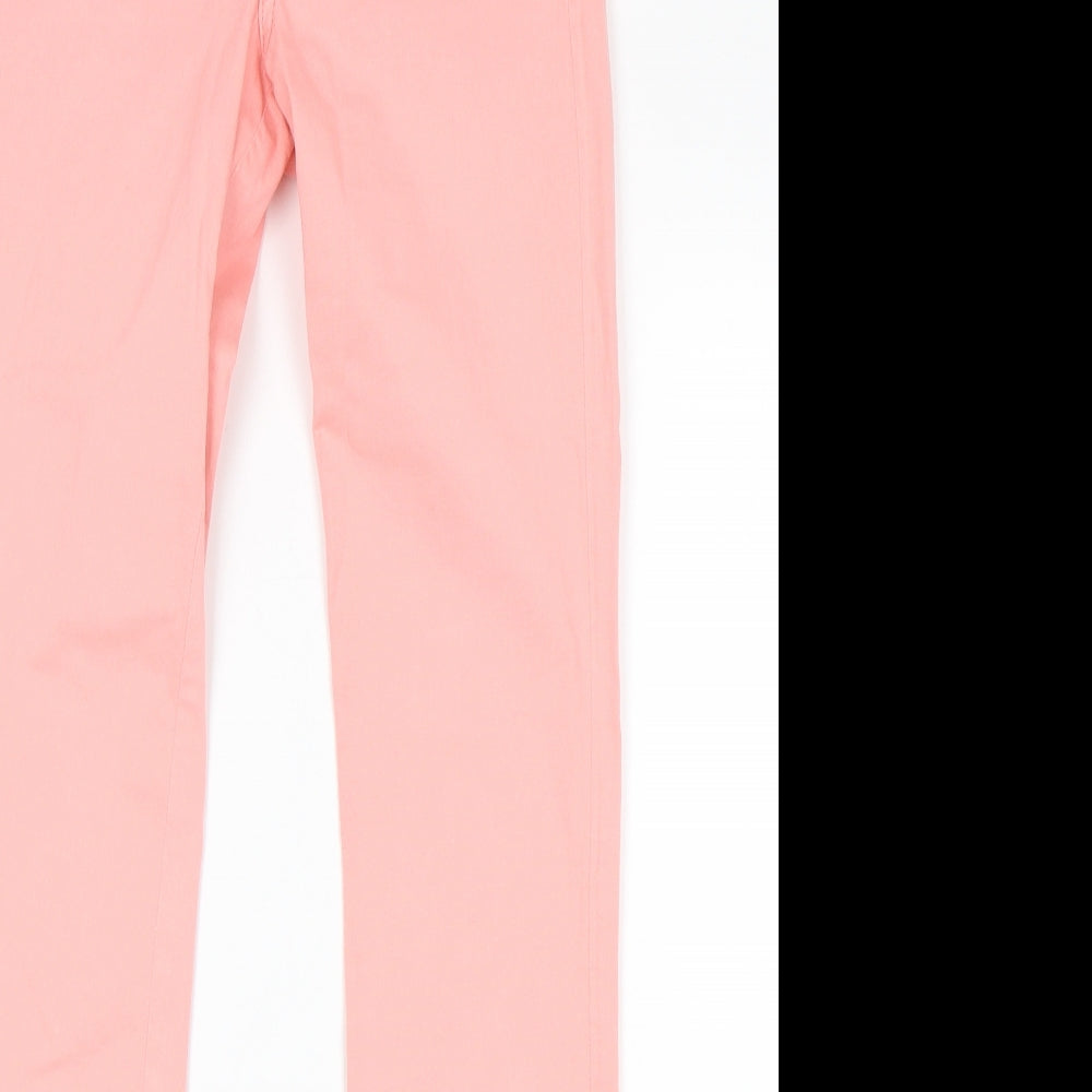 River Island Womens Pink   Skinny Jeans Size 6 L30 in