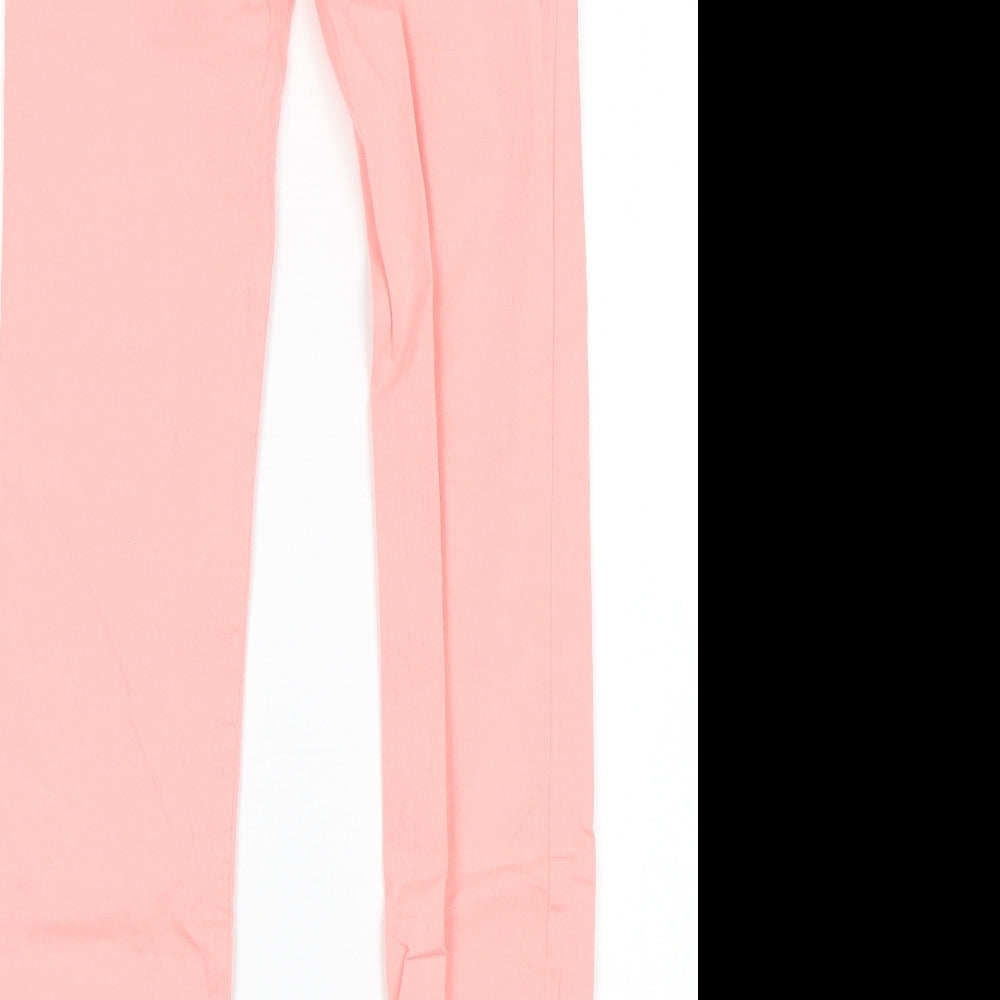 River Island Womens Pink   Skinny Jeans Size 6 L30 in