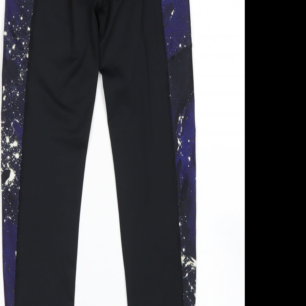 Kyodan Womens Black   Compression Leggings Size XS L27 in
