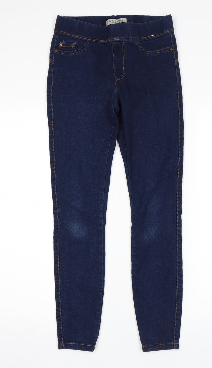 Denim Co Womens Blue Jegging Jeans Size 8 L27 in