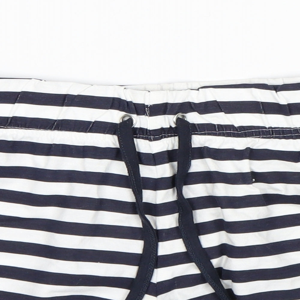 PEP & Co Womens Multicoloured Striped  Sweat Shorts Size 10