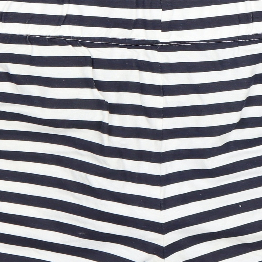PEP & Co Womens Multicoloured Striped  Sweat Shorts Size 10