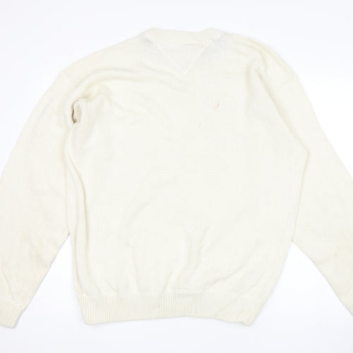 St Micheal Mens Beige   Pullover Jumper Size XL