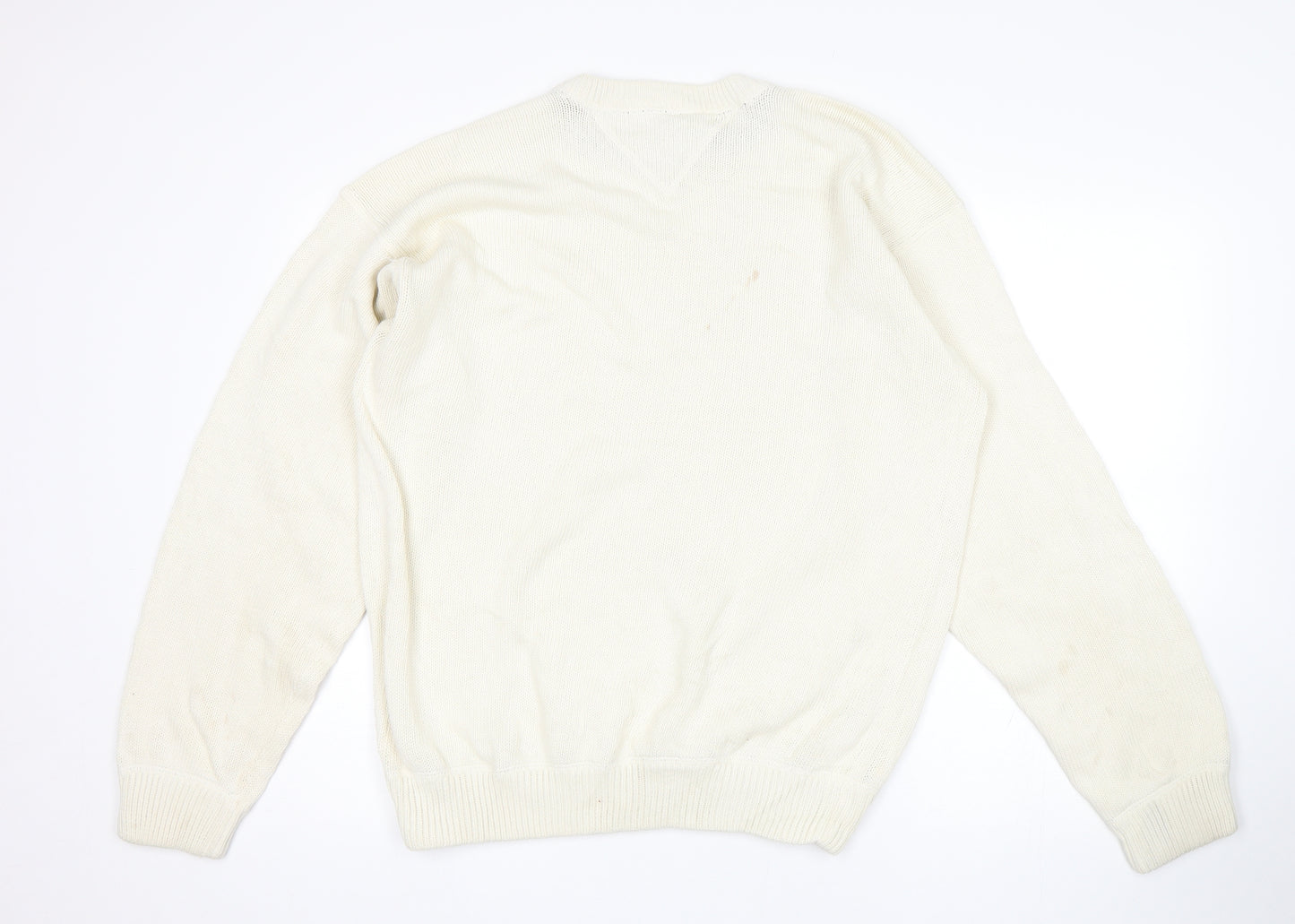 St Micheal Mens Beige   Pullover Jumper Size XL