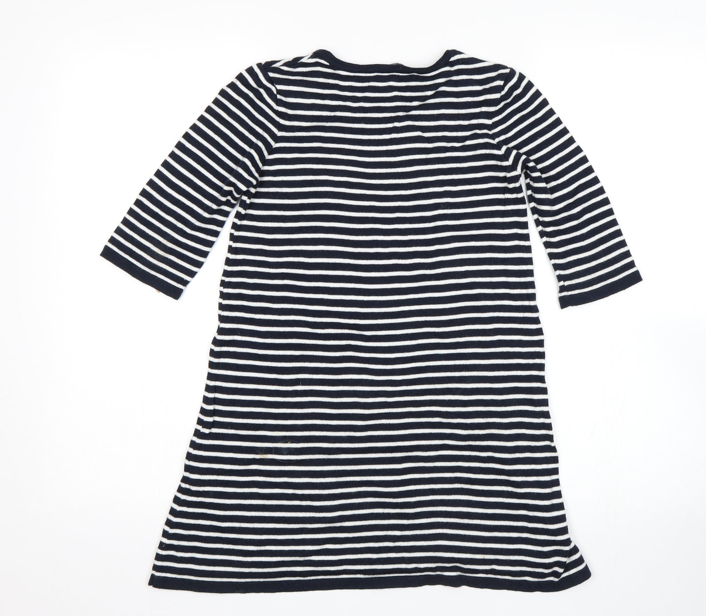 George Girls Multicoloured Striped  Jumper Dress  Size 7-8 Years