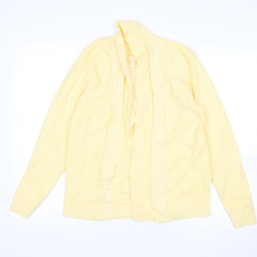 Lizzi Clarke Womens Yellow   Pullover Jumper Size M