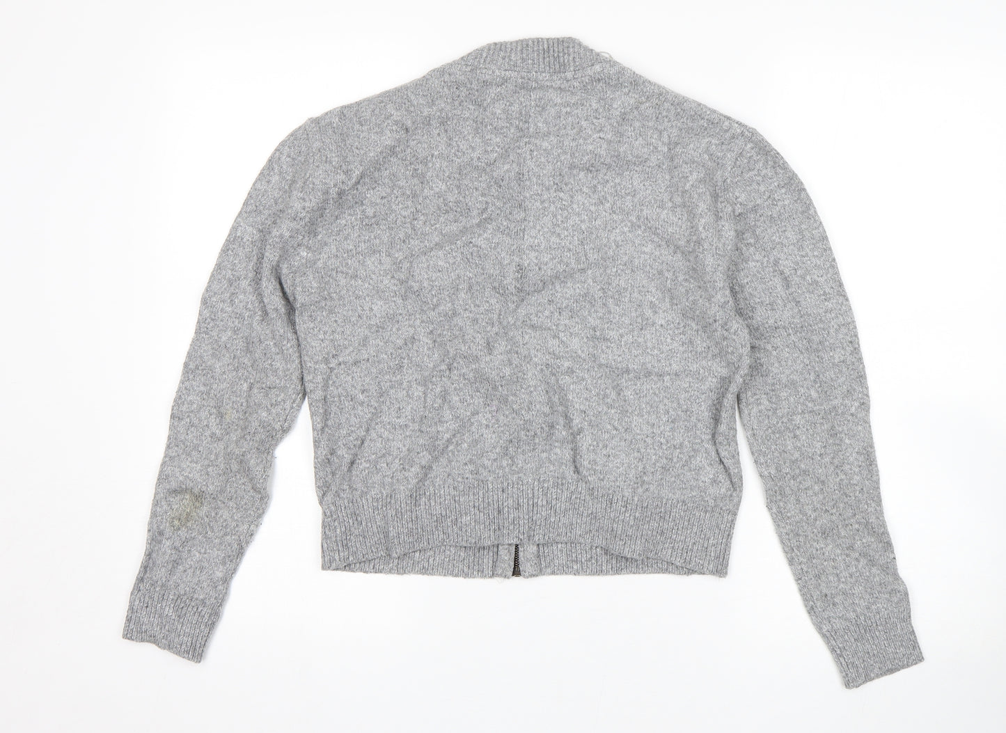 Red Herring Womens Grey   Full Zip Jumper Size 12
