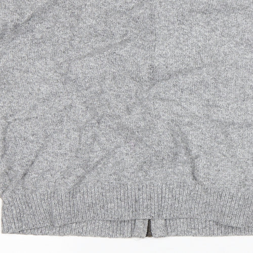 Red Herring Womens Grey   Full Zip Jumper Size 12