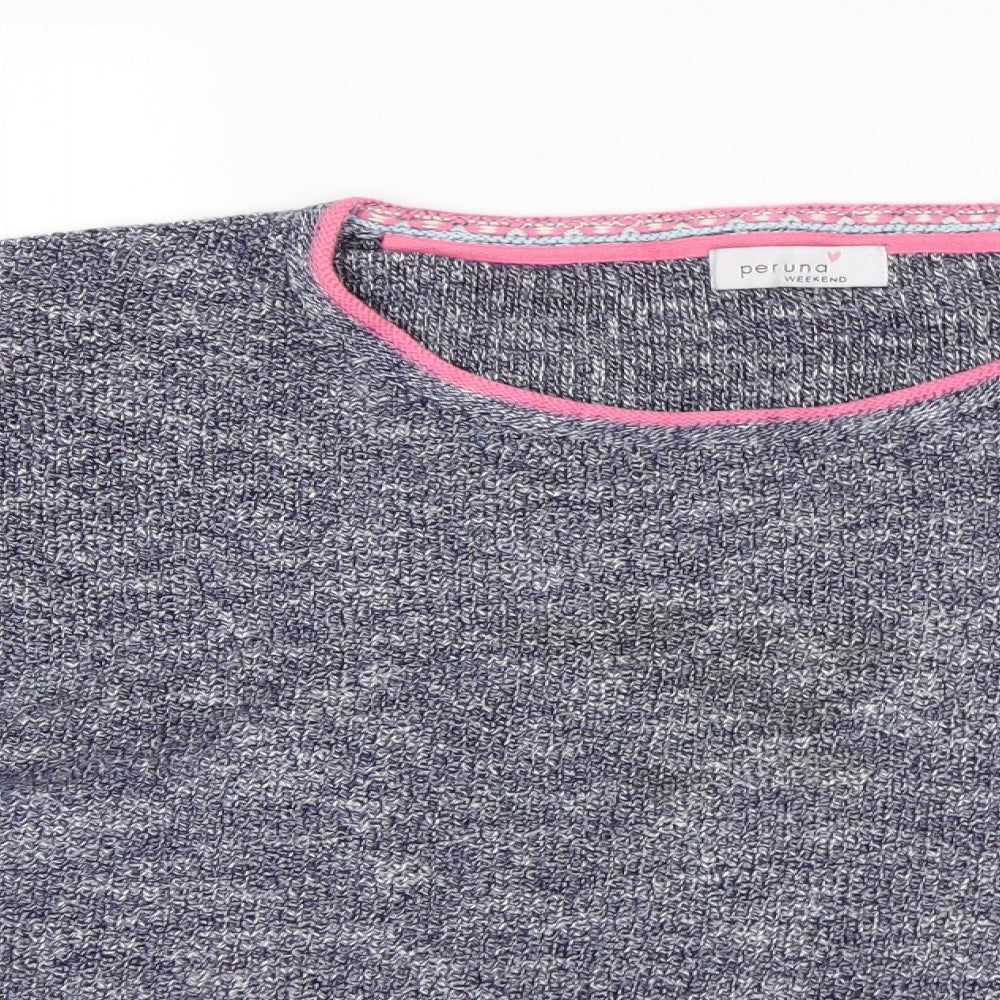 Per Una Womens Multicoloured   Pullover Jumper Size 20