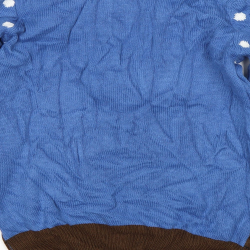 Cedar Wood State Mens Multicoloured   Pullover Jumper Size M