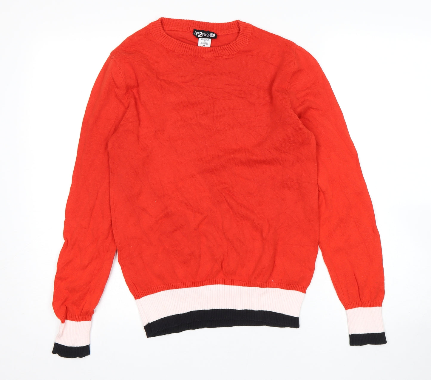 Up2Fashion Womens Red   Pullover Jumper Size S