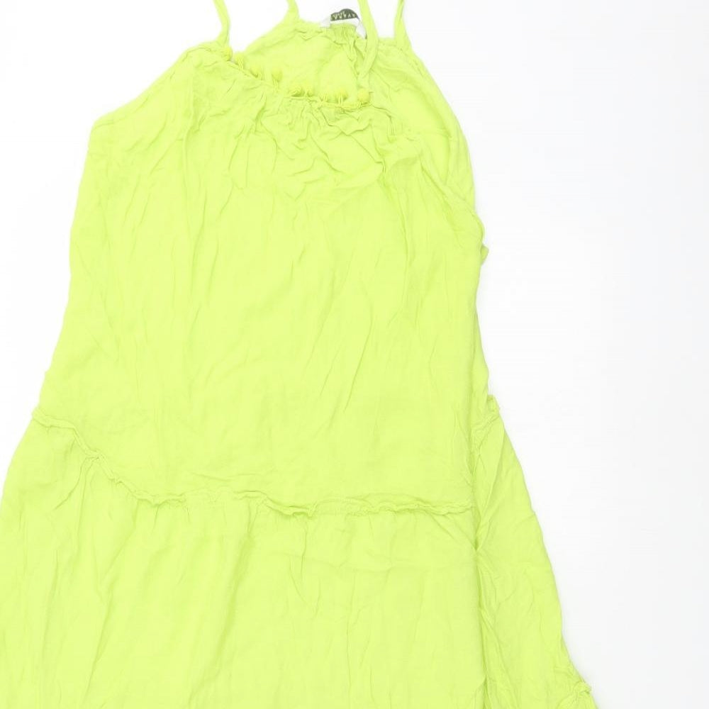 Papaya Womens Yellow   A-Line  Size 14