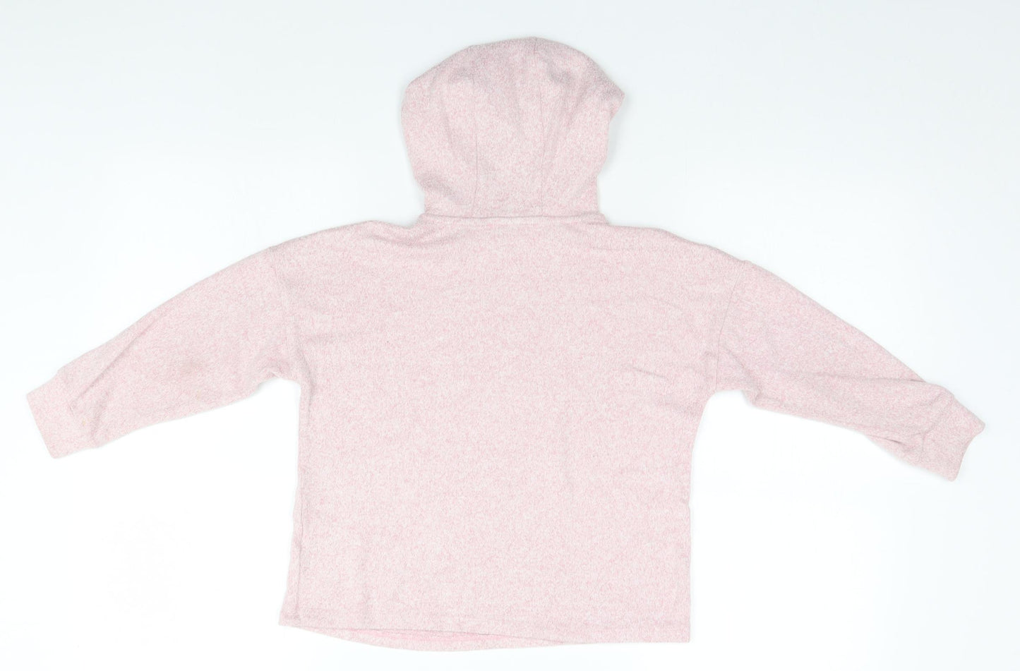 Marks and Spencer Girls Pink   Pullover Hoodie Size 7-8 Years