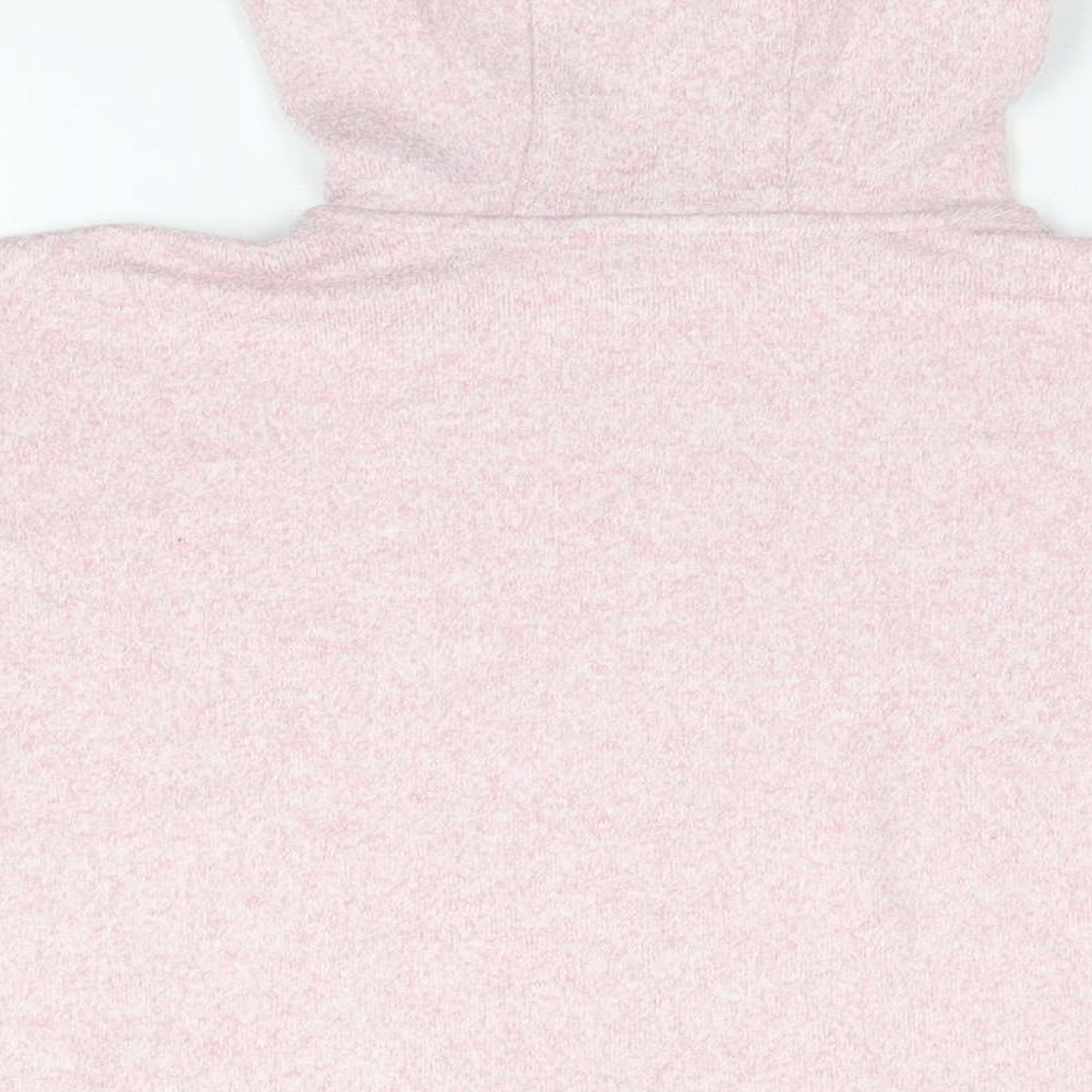 Marks and Spencer Girls Pink   Pullover Hoodie Size 7-8 Years