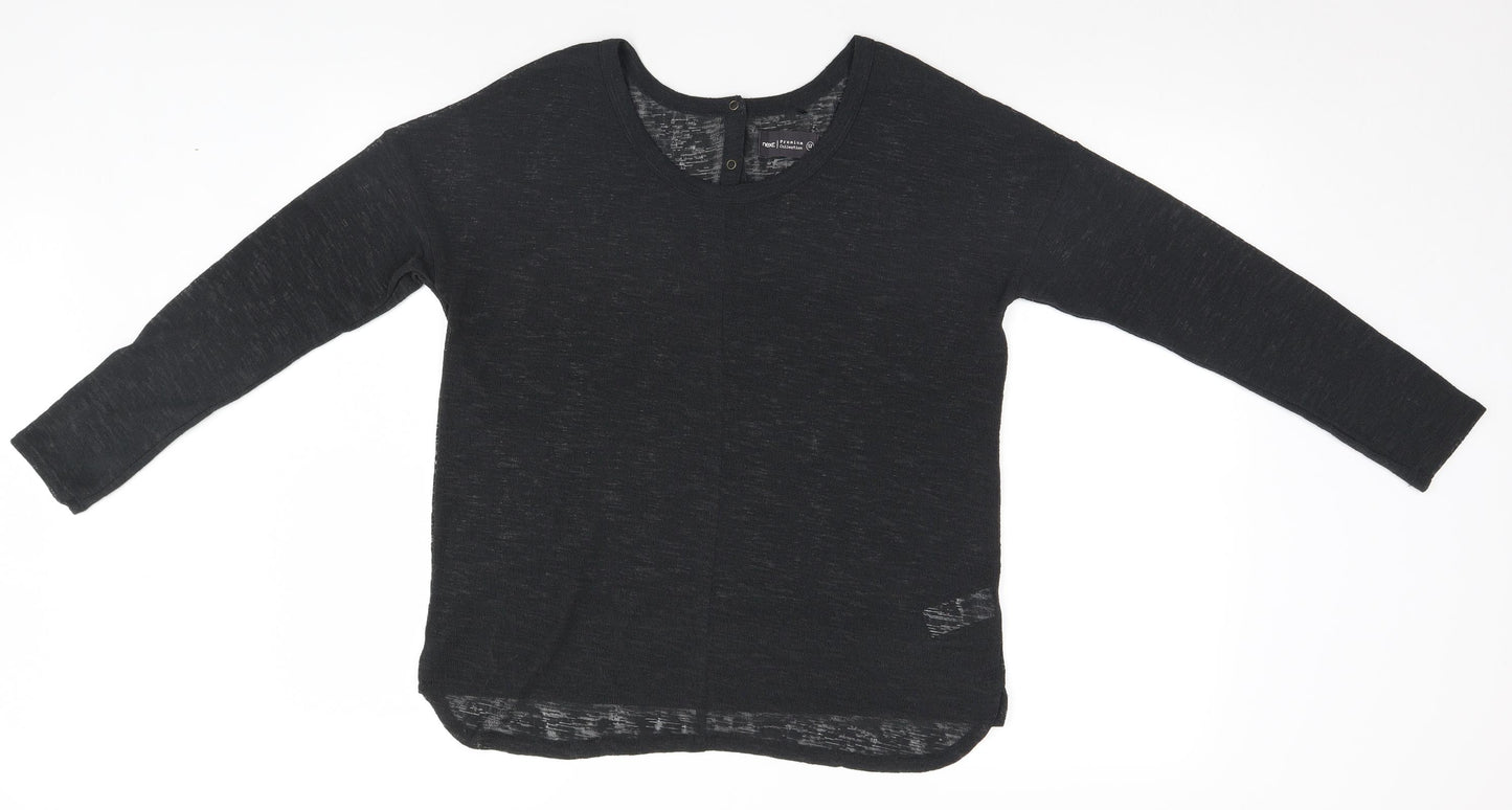 NEXT Womens Grey   Basic Blouse Size 12