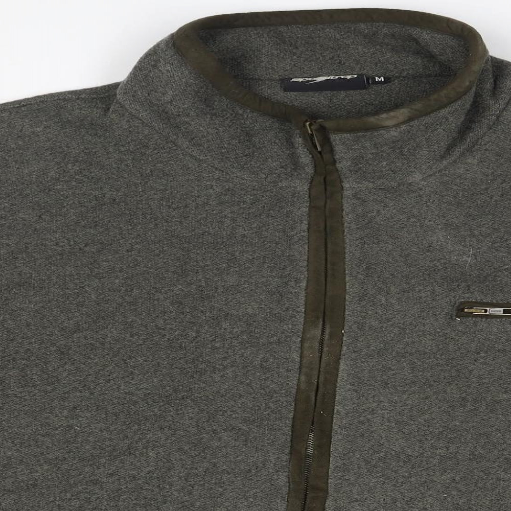 Preworn Mens Brown   Full Zip Jumper Size M