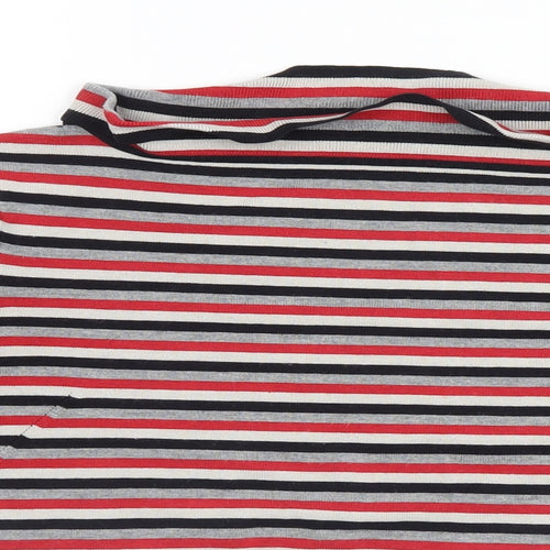 Warehouse Womens Multicoloured Striped  Pullover Jumper Size 10
