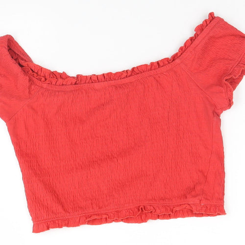 New Look Womens Red   Basic Tank Size 8