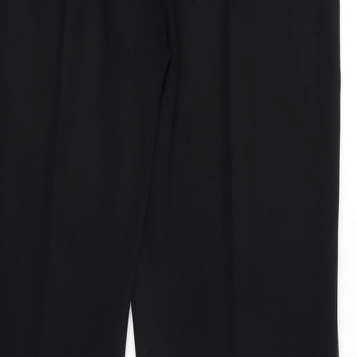 Planet Womens Black   Trousers  Size 8 L32 in