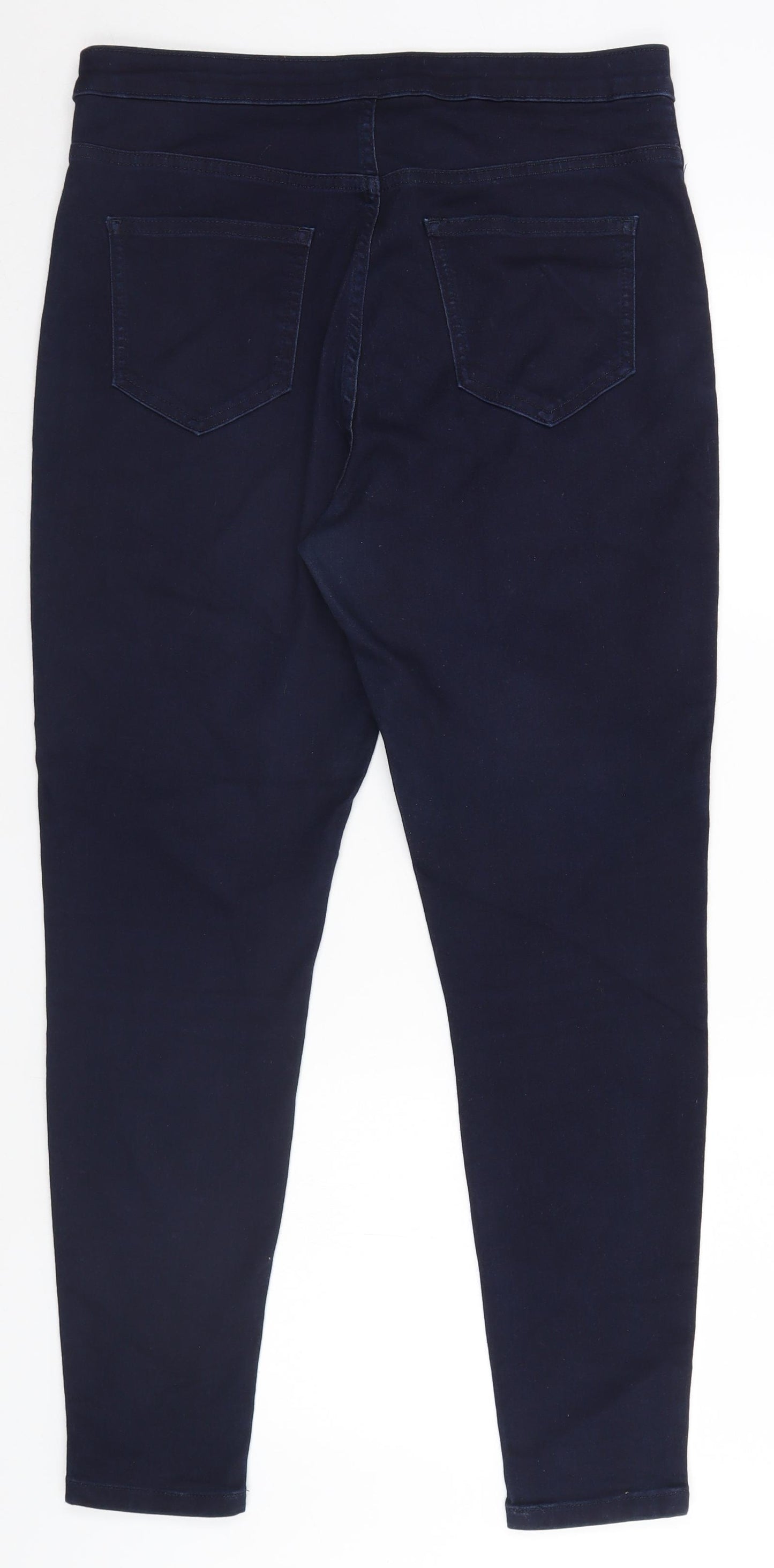 Marks and Spencer Womens Blue   Skinny Jeans Size 16 L28 in