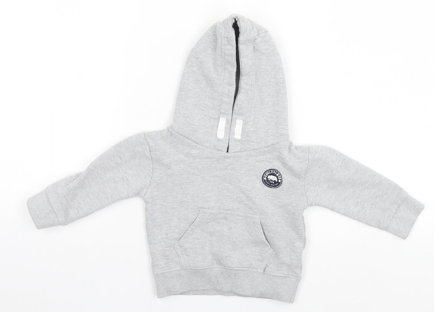 SoulCal&Co Boys Grey   Pullover Jumper Size 12-18 Months