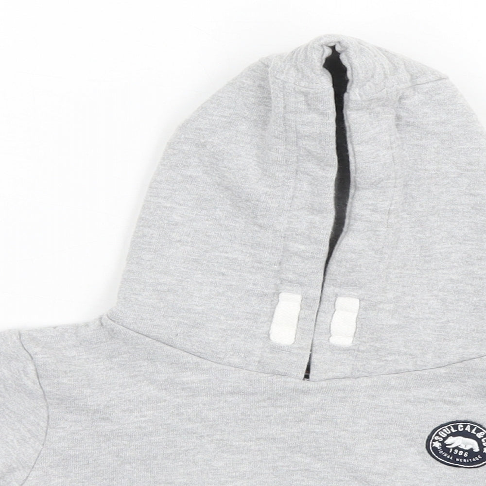 SoulCal&Co Boys Grey   Pullover Jumper Size 12-18 Months