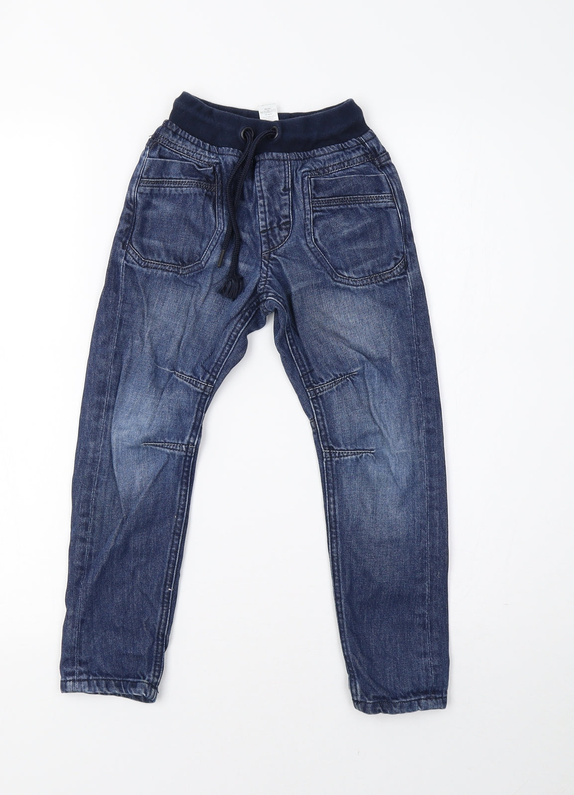 George Boys Blue   Jegging Trousers Size 5-6 Years