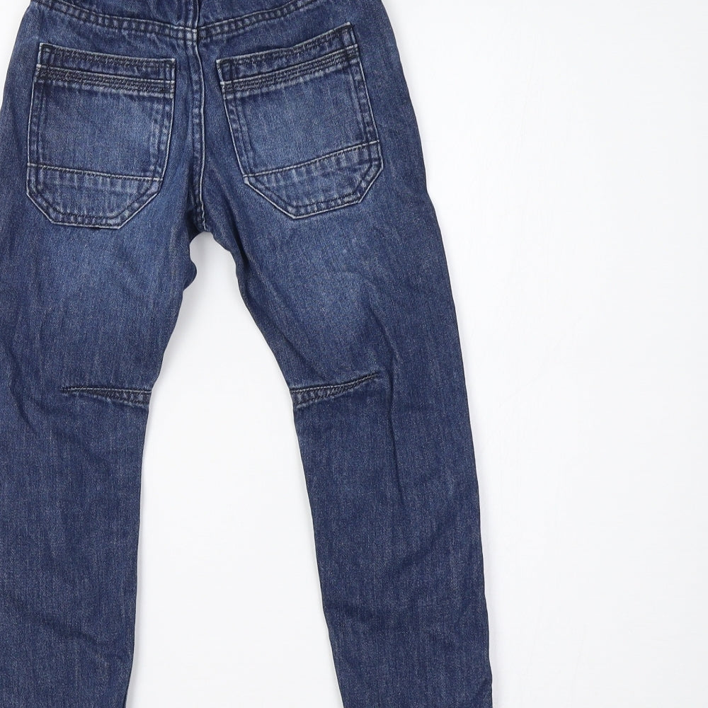 George Boys Blue   Jegging Trousers Size 5-6 Years
