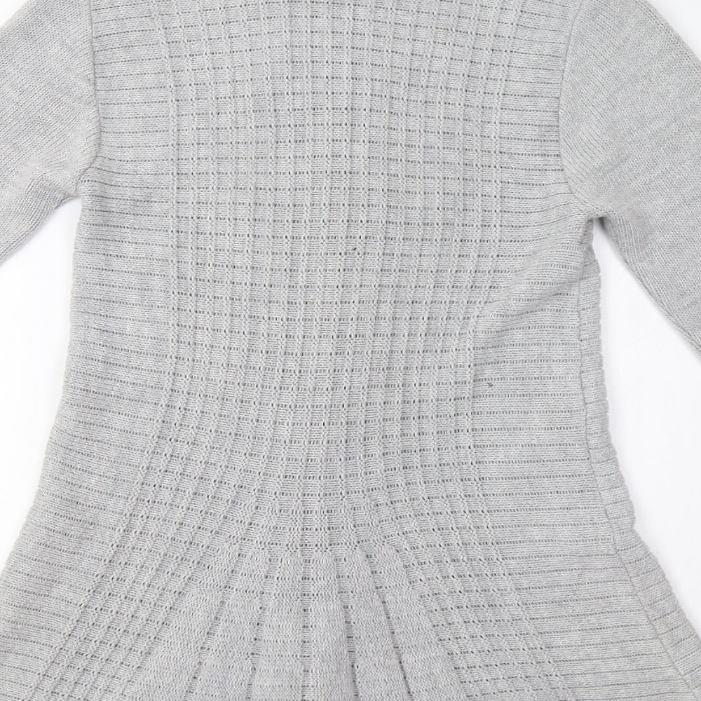 Jane Norman Womens Grey   Cardigan Jumper Size 14