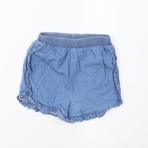 TU Baby Blue   Cropped Trousers Size 12-18 Months