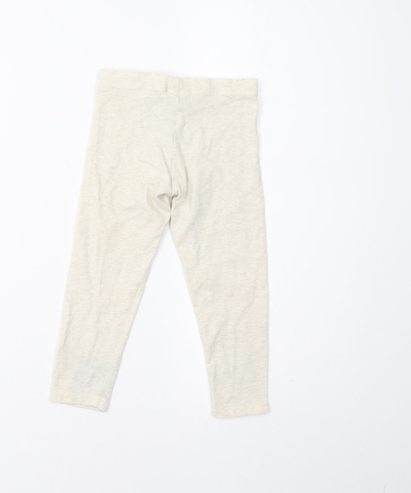 F&F Girls Ivory   Jegging Trousers Size 2-3 Years